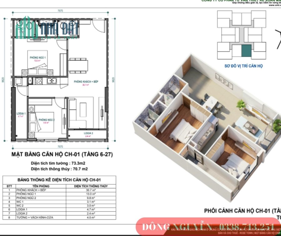 Chiết khấu từ 450tr một căn tại dự án RoseTown nhân dịp Cất Nóc tòa DV01