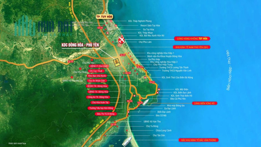 Bán đất đấu giá Nam Phú Yên, P. Hòa Vinh, TX Đông Hòa, giá cực tốt đầu năm 2023.
