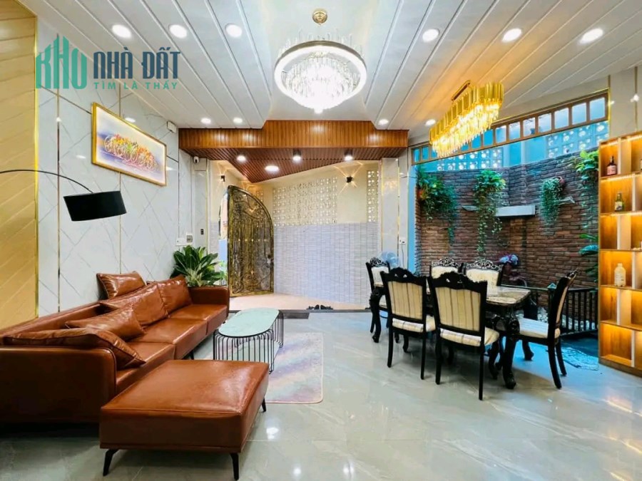 Nhà BTCT mới ở ngay 63m 5x11m P.14 -  nội thất đẹp
