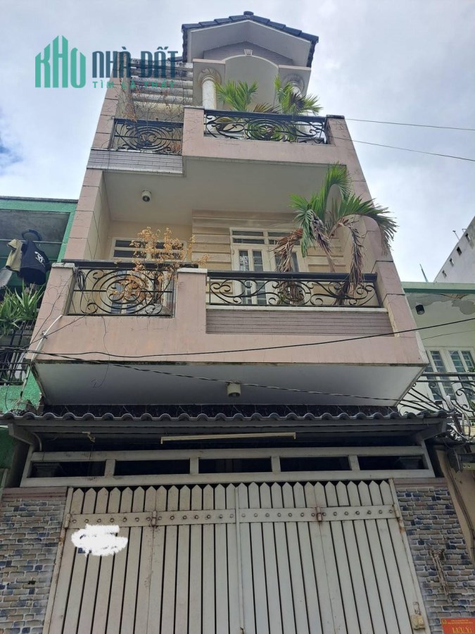Bán nhà mới đường số 4, P. BHHA, 4 tầng, hẻm 4m, 49m2 chỉ 5.4 tỷ