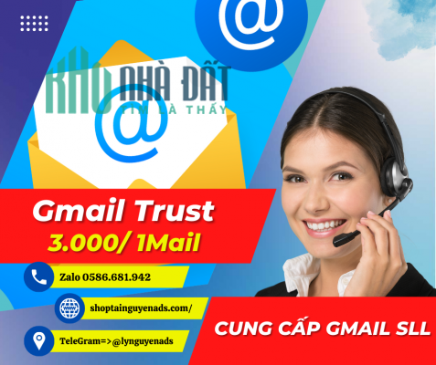 Mua tài khoản gmail giá rẻ – Bán gamail số lượng lớn Zalo 0586.681.942