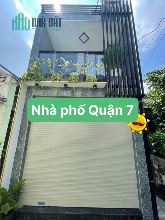 NHÀ MỚI KENG- HUỲNH TẤN PHÁT, F. TÂN THUẬN ĐÔNG, Q7 - 44m2- 4.98 TỶ - SỔ HỒNG RIÊNG.