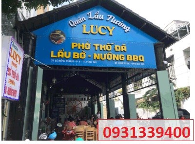 ⭐️Sang quán lẩu nướng Lucy 74 Lê Hồng Phòng, TP.Vũng Tàu; 0931339400