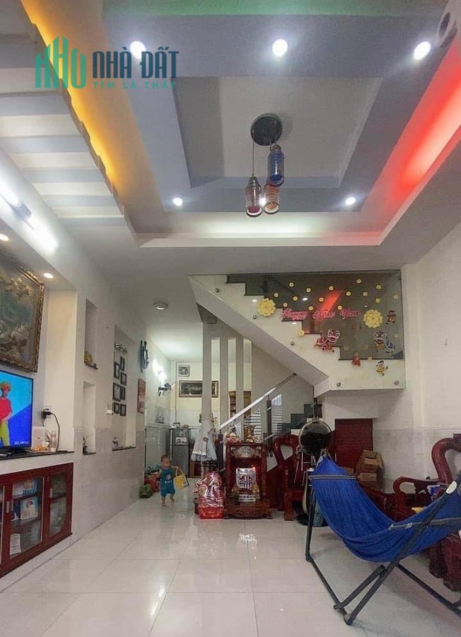Bán nhà 3 tầng đường phú thọ hòa, hẻm xe hơi, 47m2 chỉ 6.5 tỷ