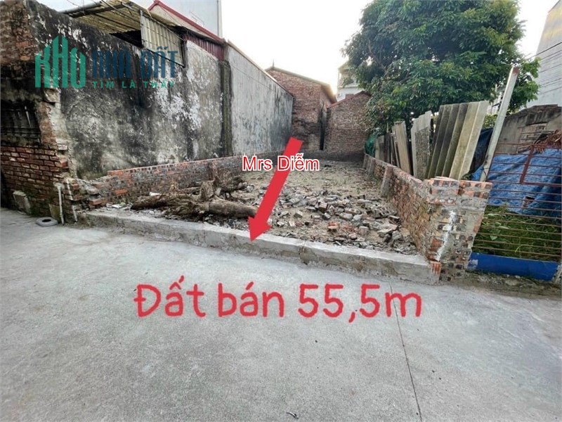 Giá 42 triệu. Mrs Diễm cần bán 55.5m đất đẹp ngay tại Cổ Dương, Tiên Dương, Đông Anh.