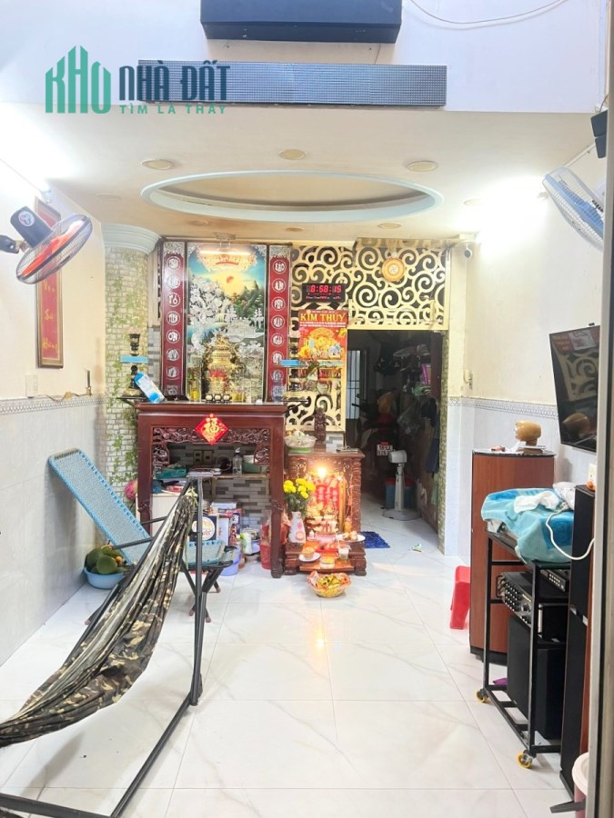 Nhà bán hẻm thông đường Nguyễn Duy & Hưng Phú P10,Q8