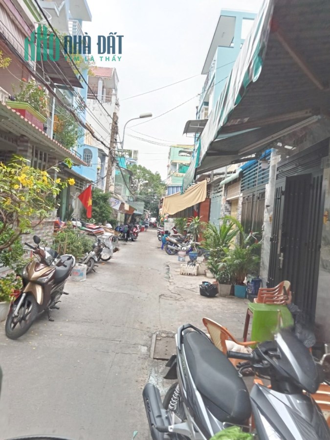 Nhà bán hẻm thông đường Nguyễn Duy & Hưng Phú P10,Q8