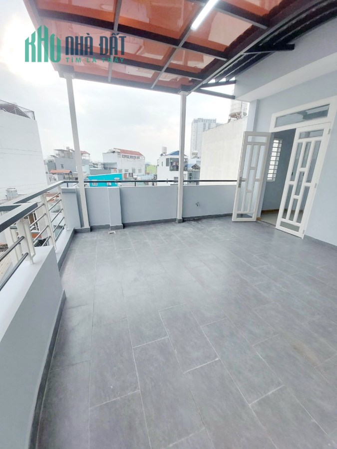 Nhà bán mới hẻm thông 181B Âu Dương Lân P2Q8 - 6 Tỷ 180 Triệu