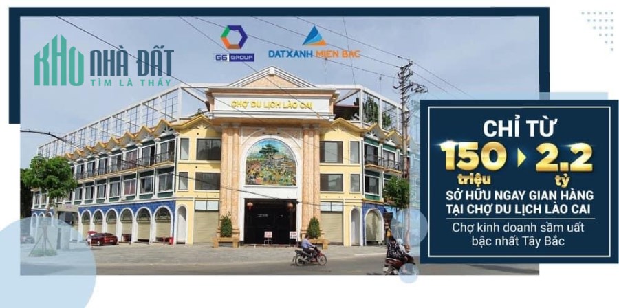 Đầu tư ngay kiot Chợ du lịch Lào Cai khi giá đang còn quá rẻ. Cơ hội sinh lời cao.