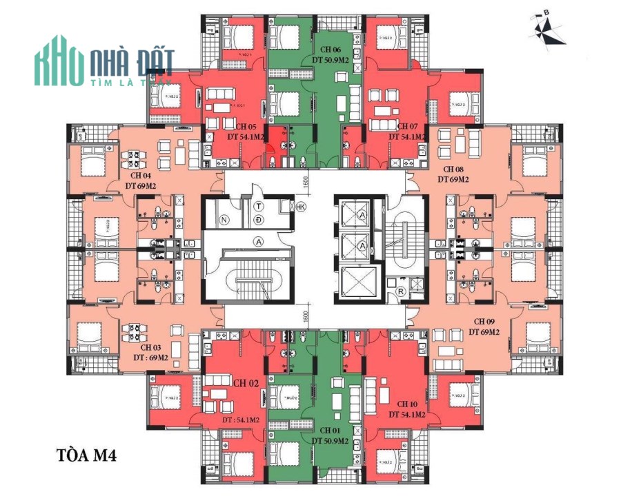 BÁN GẤP CC MIPEC CITYVIEW, 68,9m2, CĂN HOA HẬU, LH: 0978810369