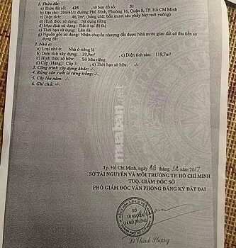 Bán nhà đẹp chính chủ tại Phường 16, Quận 8