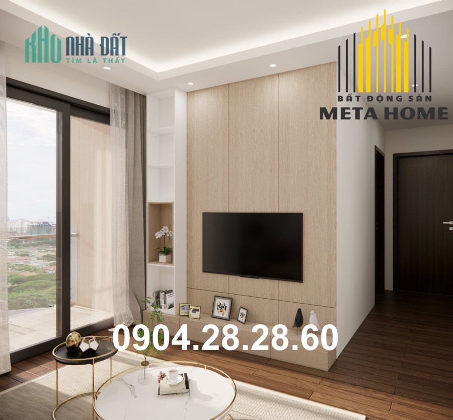 Cho thuê căn hộ 2 ngủ siêu đẹp tại Hoàng Huy Grand Sở Dầu - 0904282860