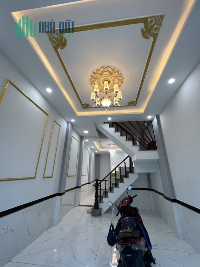Nhà 4 tầng siêu đẹp Tân Chánh Hiệp Q12, hẻm xe tải lớn bán gấp 5Tỷ