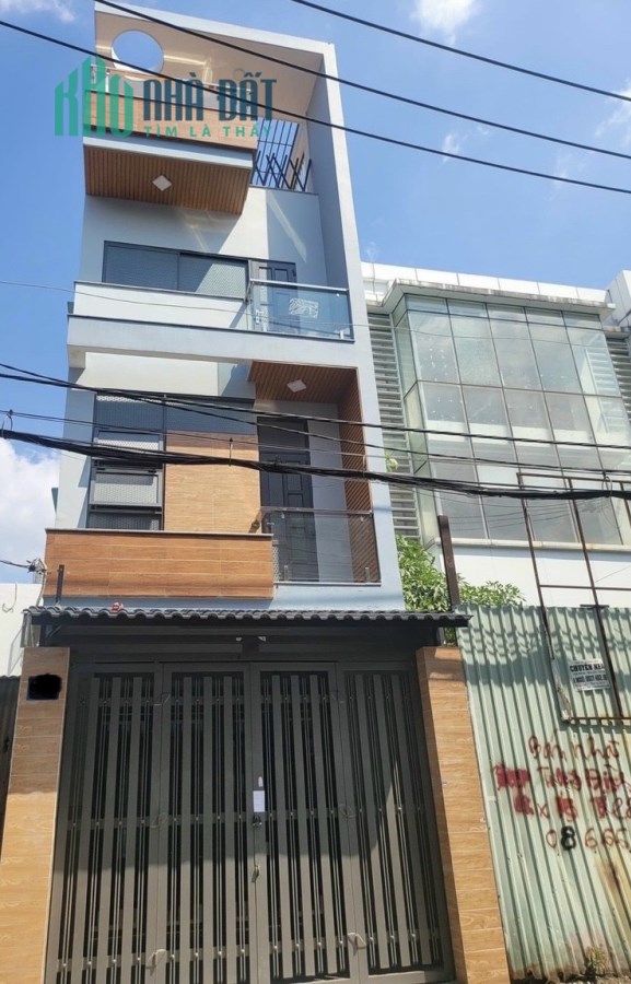 Mặt tiền kinh doanh 12m TRỊNH ĐÌNH TRỌNG, HÒA THẠNH,Q.TÂN PHÚ, 60m2, 4 tầng