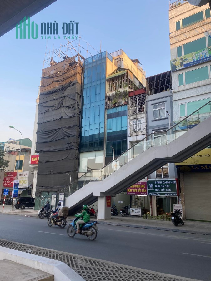 BÁN NHÀ MP HOÀNG CẦU ĐỐNG ĐA, 75M, MT5M, 6T, HẦM THANG MÁY, KINH DOANH ĐỈNH, 23 TỶ. 0937651883