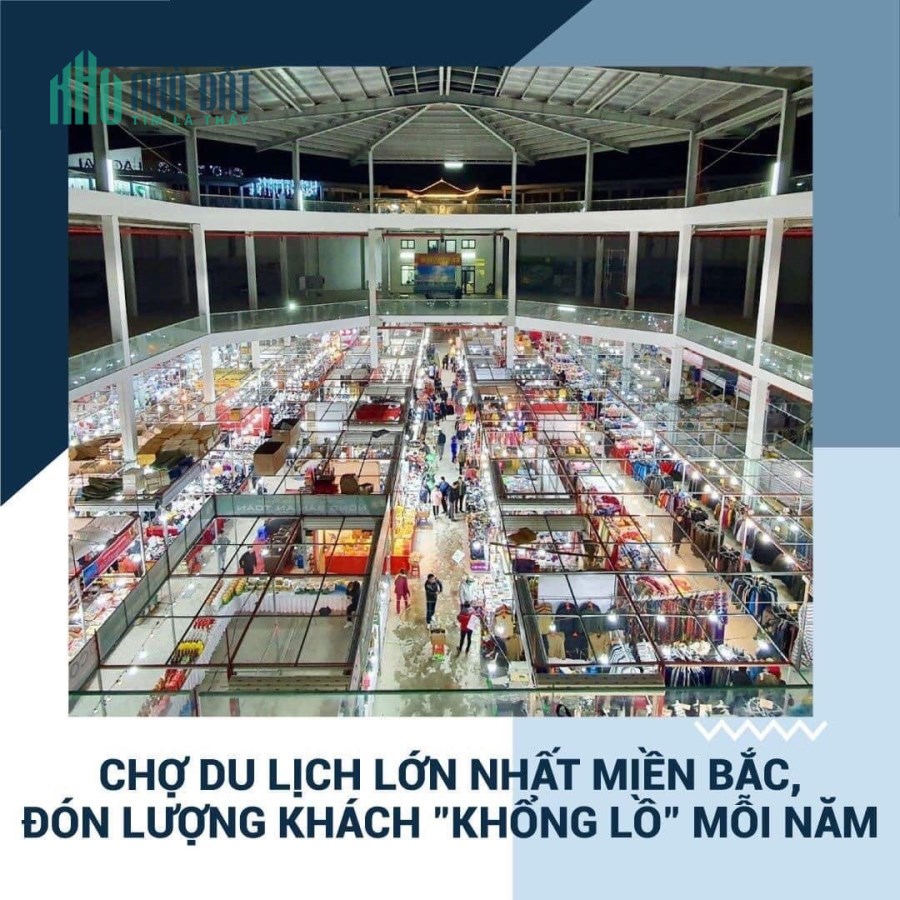 Còn 5 suất đầu tư gian hàng chợ du lịch Lào Cai ngay cạnh cửa khẩu giá chỉ từ 150tr.