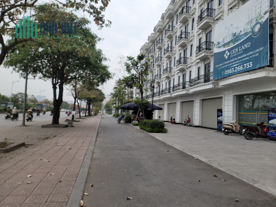 Shophouse dự án Kiến Hưng Luxury nhận nhà ngay, mặt đường 60m