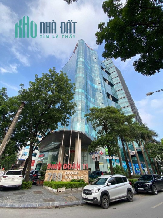 Cho thuê văn phòng tòa nhà an ninh nhất Hà Nội 789 Bộ Quốc Phòng, Hoàng Quốc Việt đa dạng diện tích