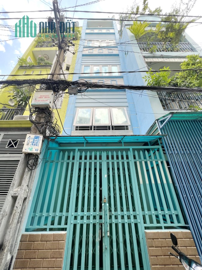 Nhà 4 tầng hẻm thông đường Nguyễn Đình Chiểu P4Q3 Giá : 7.1 Tỷ