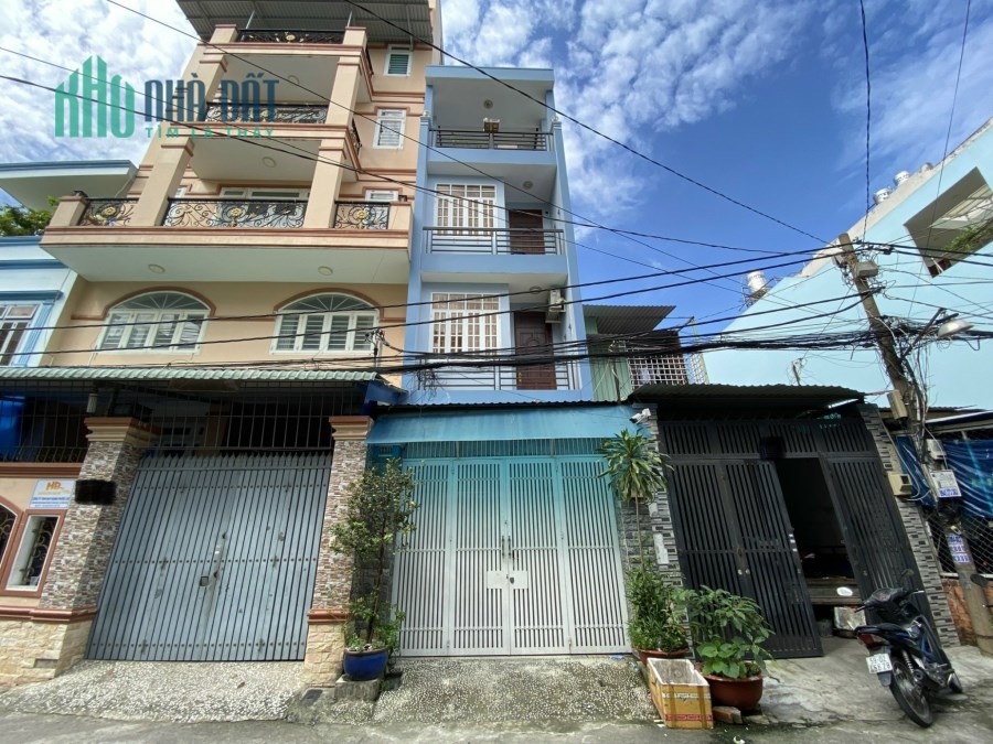 Bán nhà 1 Sẹc Nguyễn Quang Diêu, Q.Tân Phú, 80m2(4x20), 4 TẦNG, HẺM 8M XE TẢI ĐẬU