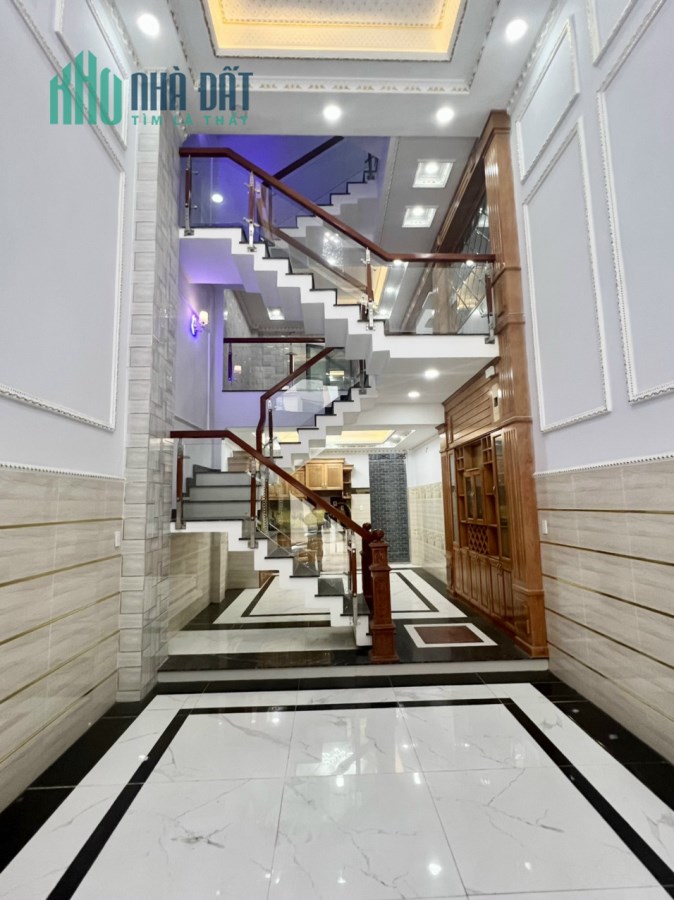 Bình Hưng Hoà, Bình Tân 56 m2 HXH khu nhà lầu 4 tầng nhỉnh 6ty