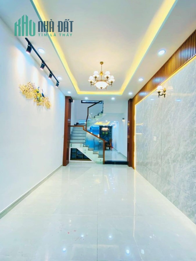 Bán nhà mới 4 tầng đường nguyễn hữu tiến, hẻm xe hơi, 57m2 chỉ 5.75 tỷ