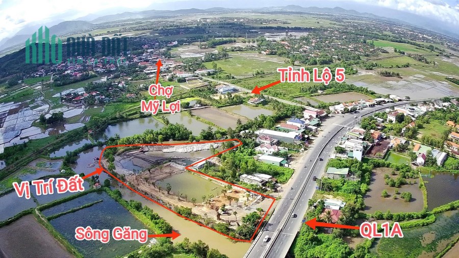 bán đất mặt tiền QL1A giá chỉ 2tr1/m2 gần trạm thu phí Ninh Lộc Ninh Hoà lh 0985451850 Xuyên