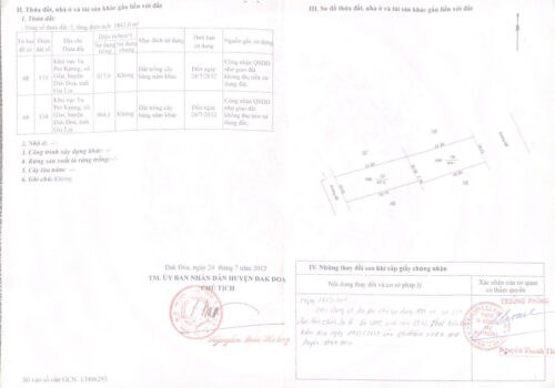 Cần bán đất khu vực Glar H Đak Đoa, Gia Lai