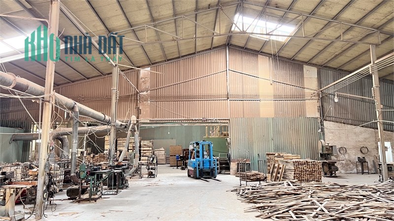 nhà xưởng xã HN3 cho thuê Mt ngang 55m phù hợp các ngành gỗ sản xuất