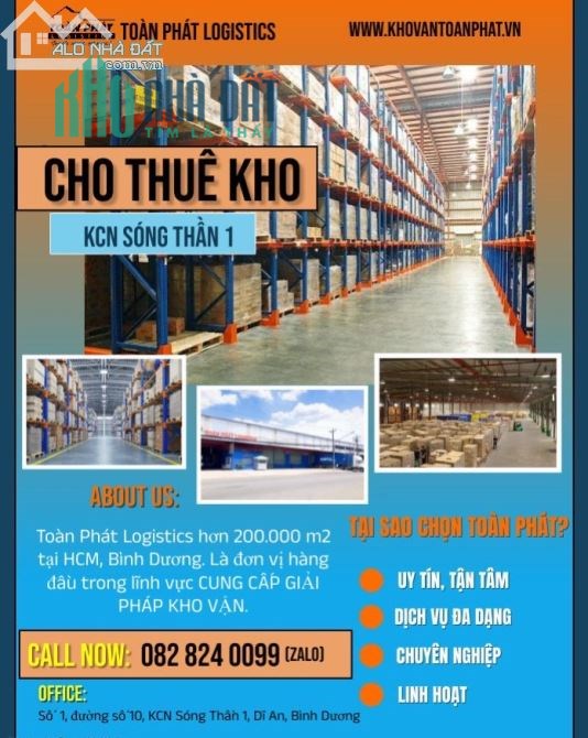 CHO THUÊ KHO BÃI CHƯA HÀNG ĐẦY ĐỦ DỊCH VỤ UY TÍN