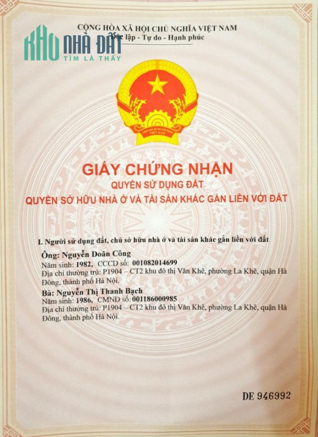 CHÍNH CHỦ CẦN BÁN ĐẤT ĐẤU GIÁ THUỴ PHƯƠNG, BẮC TỪ LIÊM, HÀ NỘI