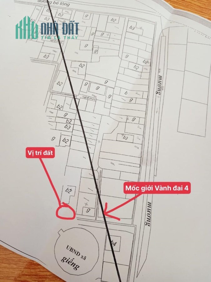 ĐÓN SÓNG VÀNH ĐAI 4 - TRỤC CHÍNH LA TINH - LÔ GÓC - CÁCH VÀNH ĐAI 4 CHỈ 10M - GIÁ ĐẦU TƯ