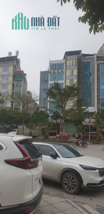 BÁN  nhà măt phố dương đình nghệ dt 108m  mt 6m  xây mới 9 tấng 63 tỷ có tâng hầm cầu thang máy