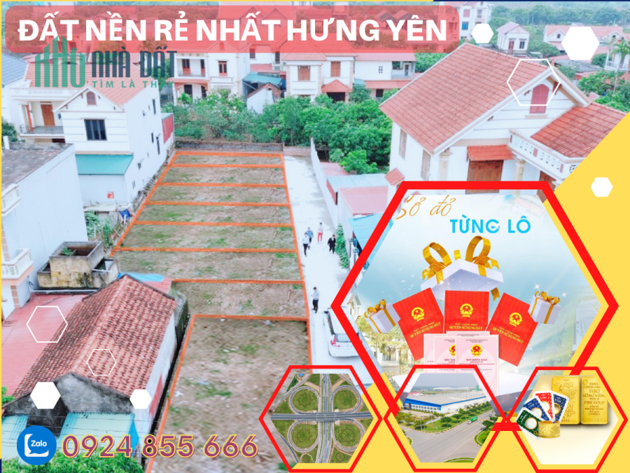 Chính chủ cần bán nhanh lô đất gần ngay Vành đai 4 di chuyển 15 phút tới Khu đô thị Vinhomes.