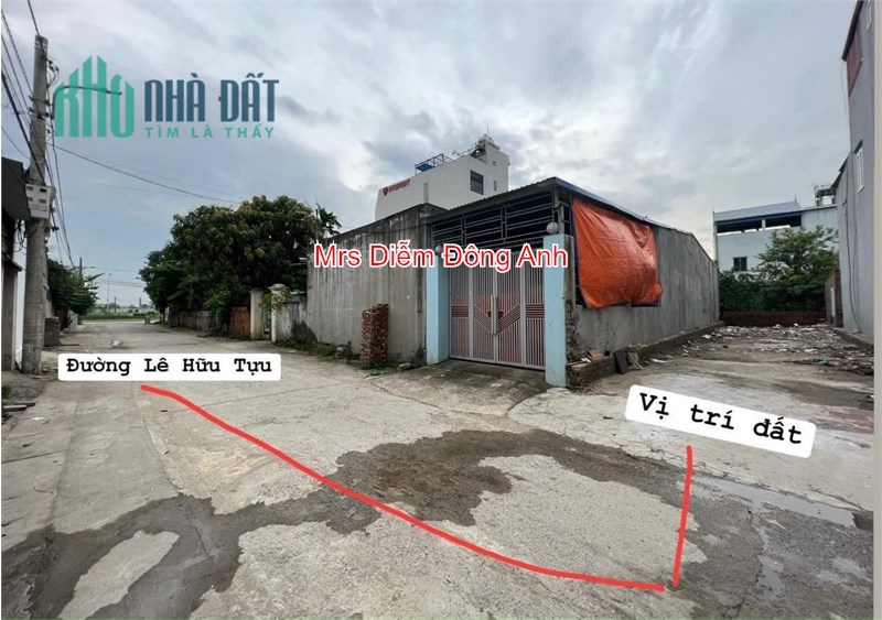 Giá 50 triệu, Mrs Diễm cần bán 96.2m đất đường rộng Khê Nữ, Nguyên Khê, Đông Anh