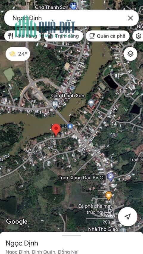 Đất Thổ Cư View Trực Diện Sông Đồng Nai, Cầu Thanh Sơn, Định Quán