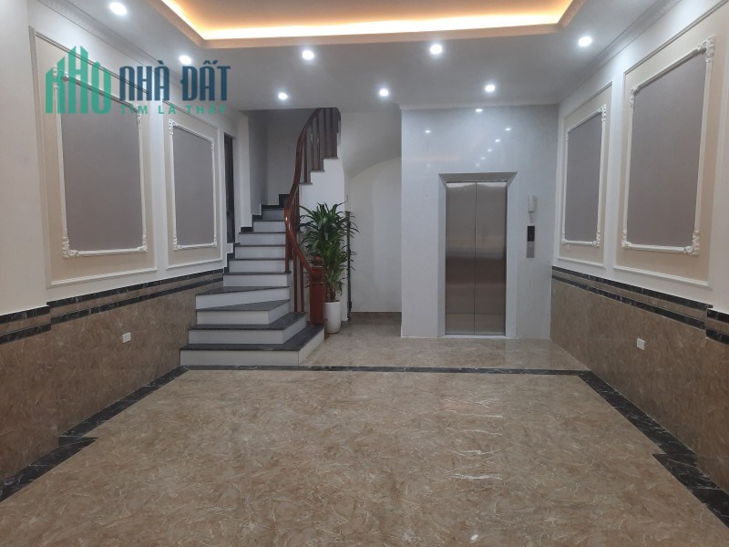 Bán nhà mới xây phố Láng Hạ, gara ôtô, thang máy DT50m2 x 6T, MT 5m. 0338080356