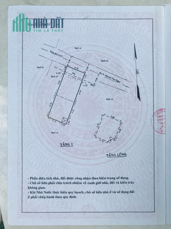 Bán nhà 5x14  hẻm 99// Huỳnh Văn Nghệ,p12,Gò Vấp,TPHCM..Giá 5,4 tỷ