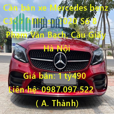 Cần bán xe Mercedes benz C300 AMG sx 2020 Phạm Văn Bạch, Cầu Giấy Hà Nội