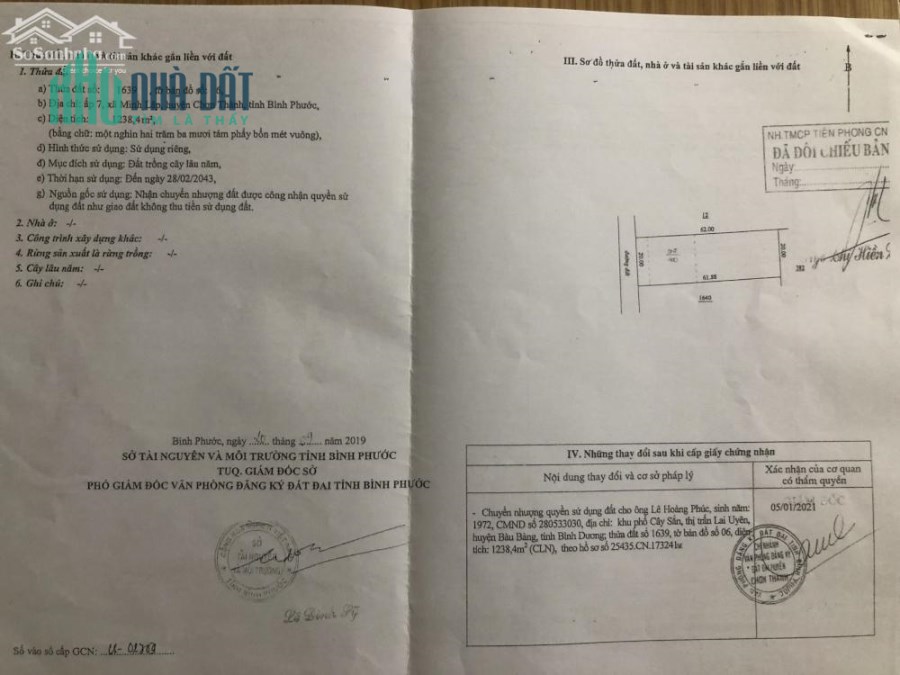 CHÍNH CHỦ BÁN NHANH LÔ ĐẤT GIÁ RẺ CÁCH ĐƯỜNG ĐT 756 200M NGAY CHƠN THÀNH - BÌNH PHƯỚC