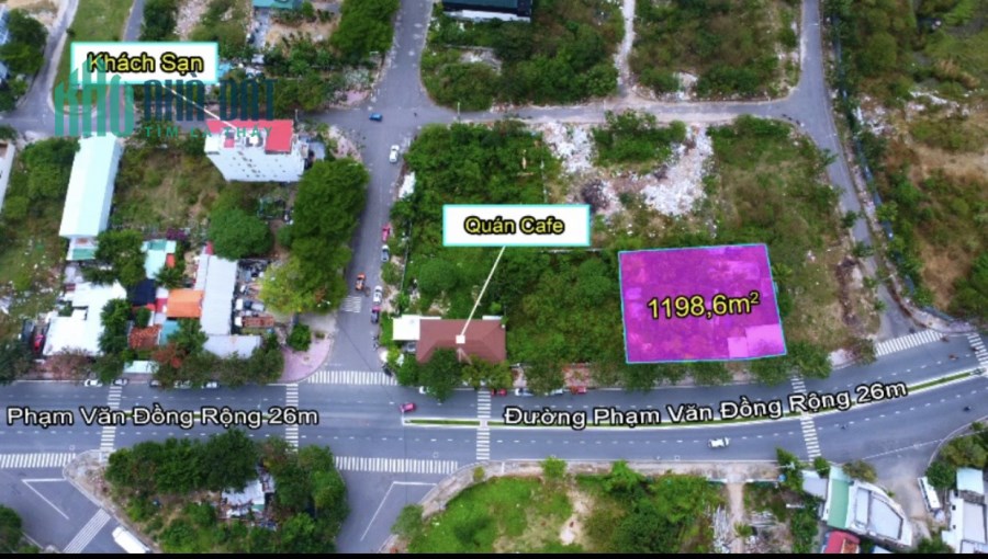 1198m2 Mặt tiền đường PHẠM VĂN ĐỒNG - Nha Trang giá sập sàn CHỈ 65 TR/M2