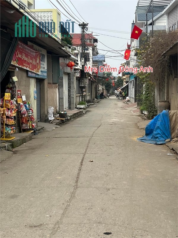 Nhỉnh 1 tỷ, Mrs DIễm cần bán 62m đất ngõ thông ô tô tại Đào Thục, Thụy Lâm, Đông Anh.