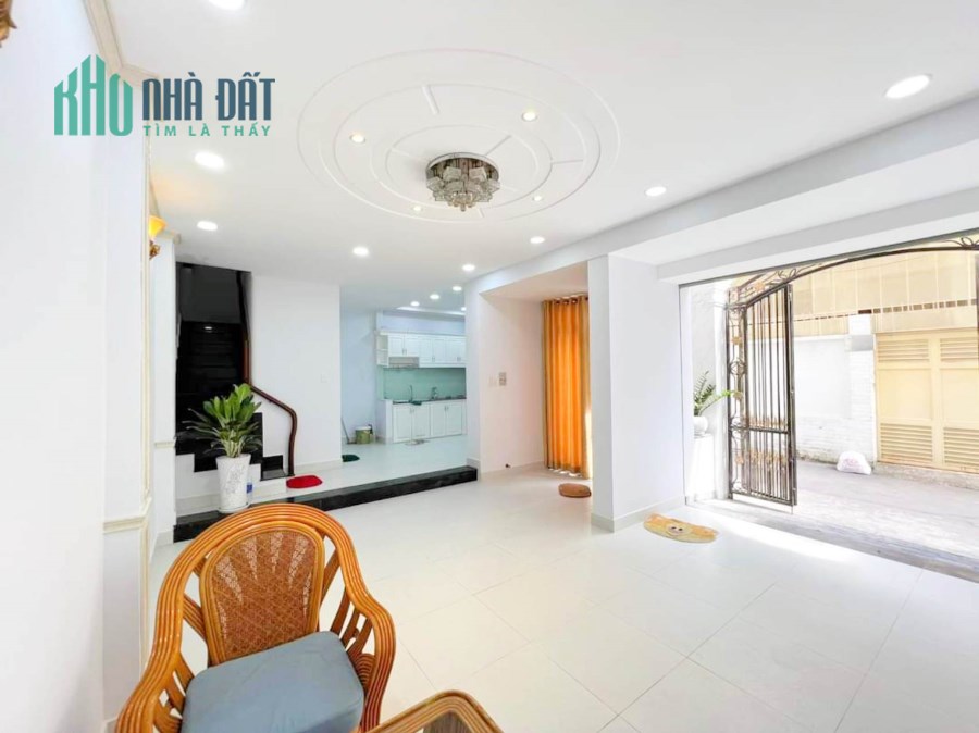 HIẾM VIP P10 Phú Nhuận LÔ GÓC 2 mặt HXH tránh nhau,Gara KINH DOANH-VPCT 60m2-MT10m-4T