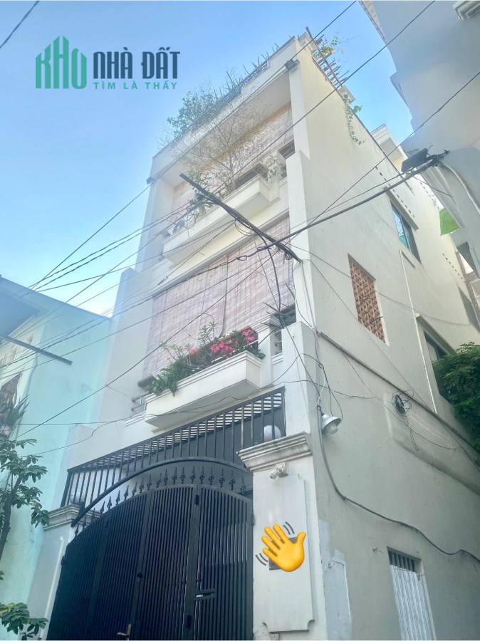 Bán Nhà 4 Tầng Hoàng Hoa Thám, Bình Thạnh 62m2 chỉ 7,2 tỷ