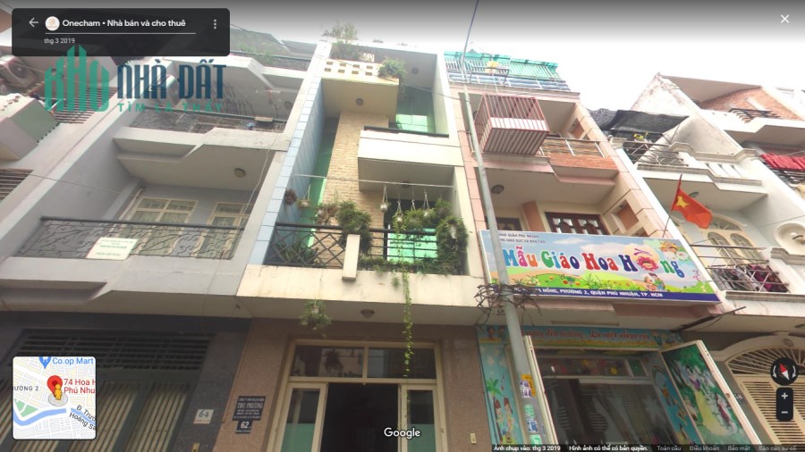 Mặt tiền Hoa Hồng, P2, Phú nhuận, 4x16m, 4 tầng, 18.5 tỷ TL